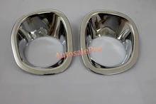 ABS Chrome передний и задний Туман свет лампы Крышка Накладка для Nissan X-Trail X Trail T31 2008 2009 2010 2011 2008 2009 2010 2011