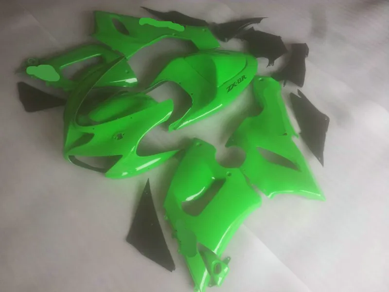 Brand new Motorcycle Fairing kit for KAWASAKI Ninja ZX6R 636 05 06 ZX 6R 2005 2006 ABS Plastic Green Fairings set+gifts KC45 | Автомобили