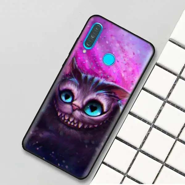 05 Черный силиконовый чехол для huawei P30 P20 P10 Коврики 20 10 Lite Pro Nova 4 4E 3E P Smart плюс Основа Алиса в стране чудес - Цвет: 05