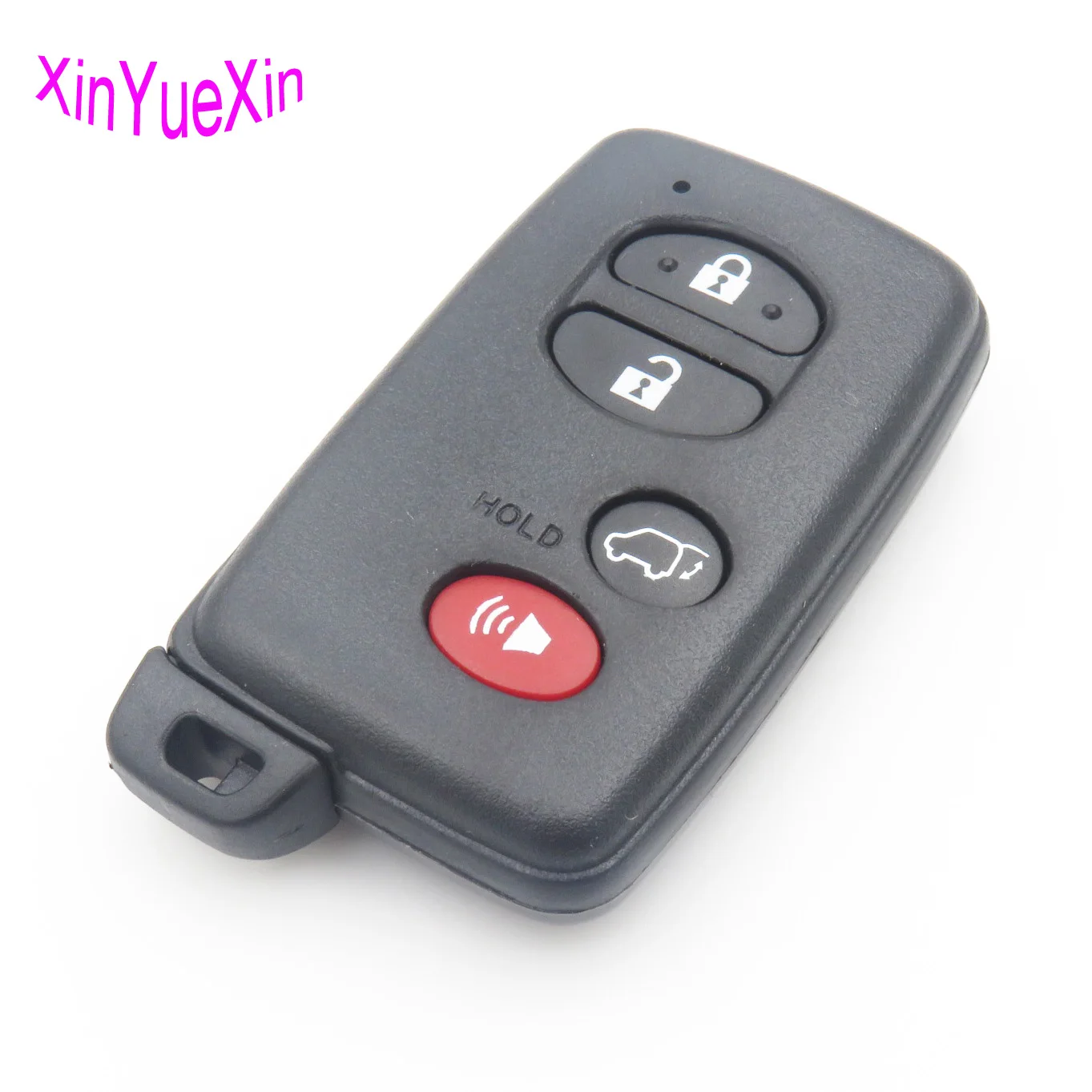 XinYueXin умный дистанционный ключ чехол 3 + 1 кнопка для Toyota Avalon Camry Highlander RAV4 чистый с