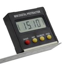 360 Degree Mini Digital Protractor Inclinometer Electronic Level Box Magnetic Base box level magnetic level