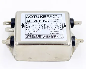 

Single-phase EMI power filter DNF05-H-10A AC220V double filter