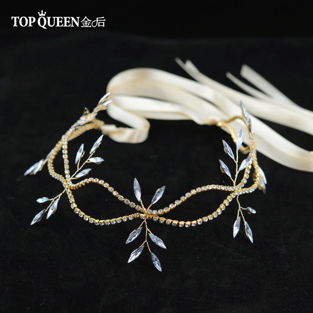 TOPQUEEN SH74 Быстрая золотой свадебный пояс невесты с пояс со стразами на свадебное платье свадебные аксессуары Вечернее платье пояс