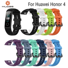 2019Silicone Huawei Honor 4 Wrist Strap for Huawei Honor 4 Smart Watch Sport Wrist Band Strap for Honor 4 Replace Smart Bracelet