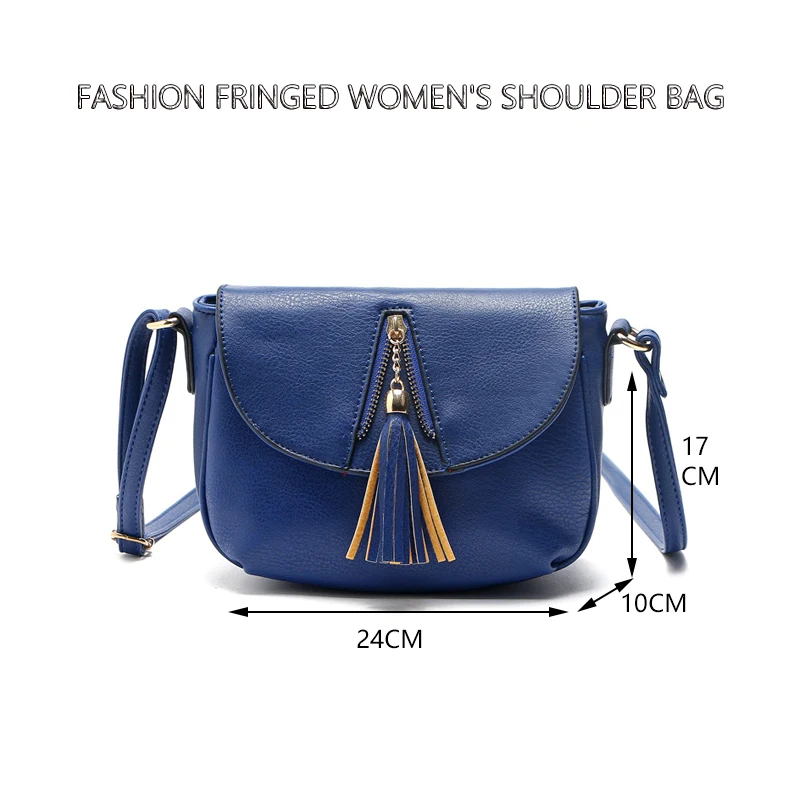 Дизайн, модная женская сумка, подвеска с бахромой, для девушек, сумка на плечо, с кисточкой, твердая крышка, через плечо, сумка-мессенджер, с карманом