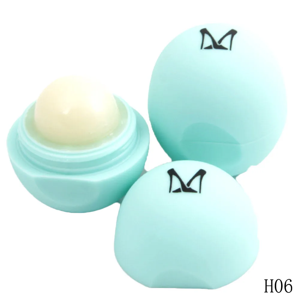 1 pc Brand Ball Smooth Lip Balm Plant Fruit Flavor Lip