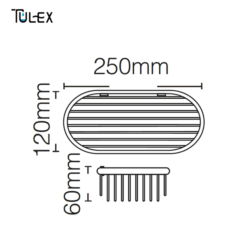 Tulex полки для ванной душ Корзина современный дизайн Ванна Caddy нержавеющая сталь зеркальная полированная поверхность