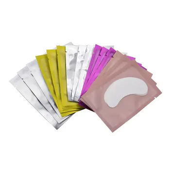 

1000pairs Disposable Under Eye Patch for Eyelash Extension Golden Lint Free Gel Pads Moisture DHL Shipping