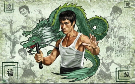 27x40cm Wallpaper bryus-li-statuya-bruce-lee-5 prints DIY Custom Best Nice Home Decor unframed Fashion Wall Sticker | Дом и сад
