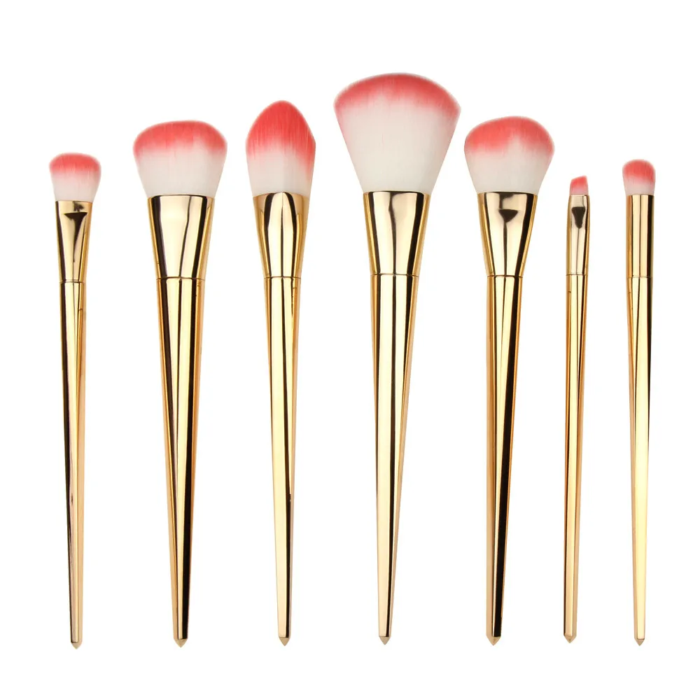 7Pcs Pro Makeup Cosmetic Brushes Set Powder Foundation Eyeshadow Lip
