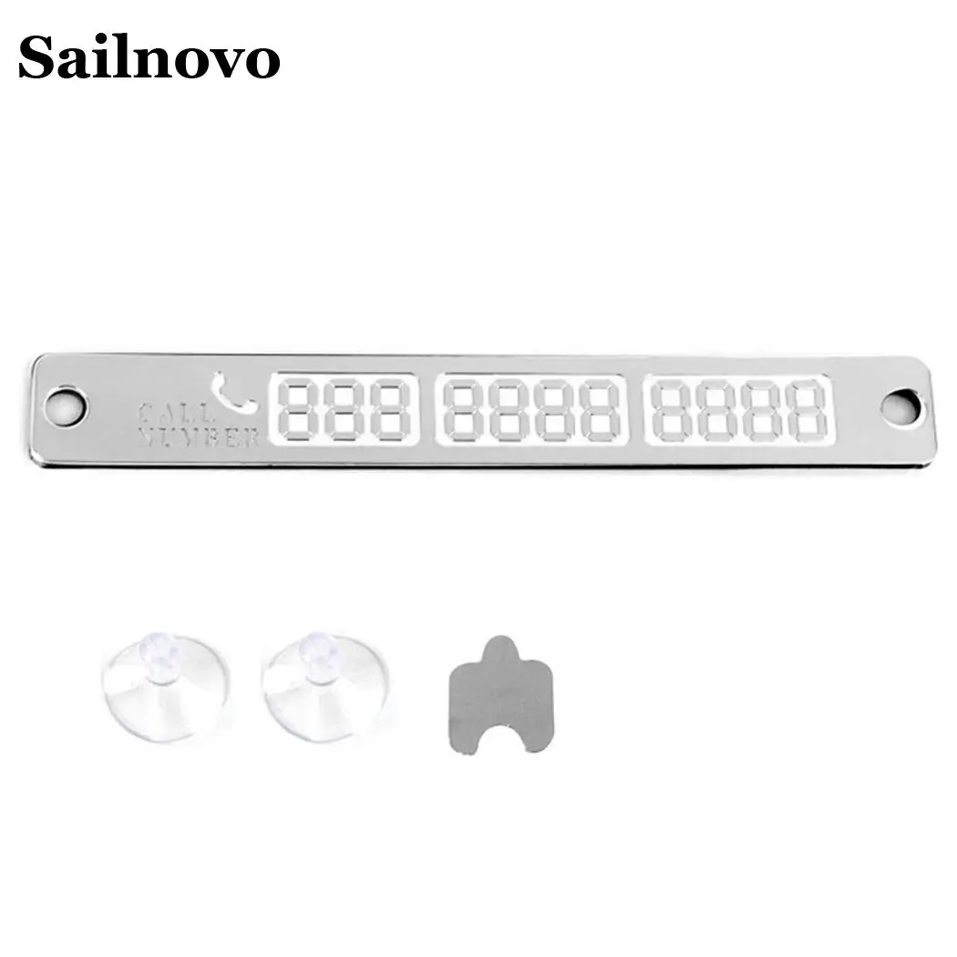 Temporary Car Luminous Parking Transfer Position Card Phone Number | Автомобили и мотоциклы
