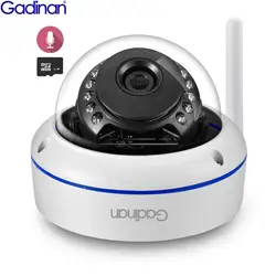 Gadinan Wi-Fi Камера yoosee приложение ONVIF IP Камера 1080 P 960 P 720 P микрофон Audio Ночное видение антивандальные SD карты открытый Камера