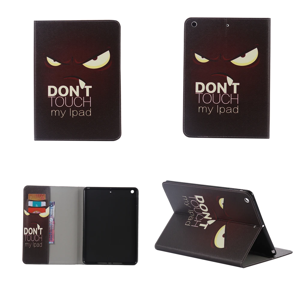For Apple iPad 7 6 5 4 3 2 Eye PU Leather Stand Wallet Case Tablet Back Cover for Apple iPad air 3 2 1 iPad Mini 4 3 2 Case # For Apple iPad 7 6 5 4 3 2 Eye PU Leather Stand Wallet Case Tablet Back Cover for Apple iPad air 3 2 1 iPad Mini 4 3 2 Case #