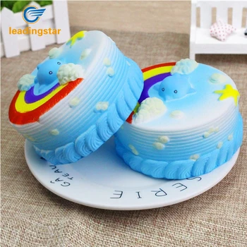 

LeadingStar Simulate Cute Squishy Toy Cake Slow Rising Stress Reliever Toy Mid-Autumn Halloween Christmas Birthday Gift zk10