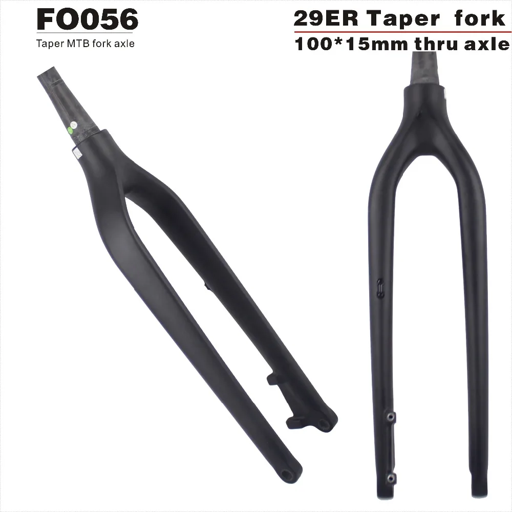 MIRACLE Carbon fork 29er Carbon mtb fork 100xmm quick release or