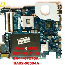 Оригинальная материнская плата для ноутбука SAMSUNG R440 R440 HM55 HD5145 512M BA41-01270A BA92-06504A протестирована