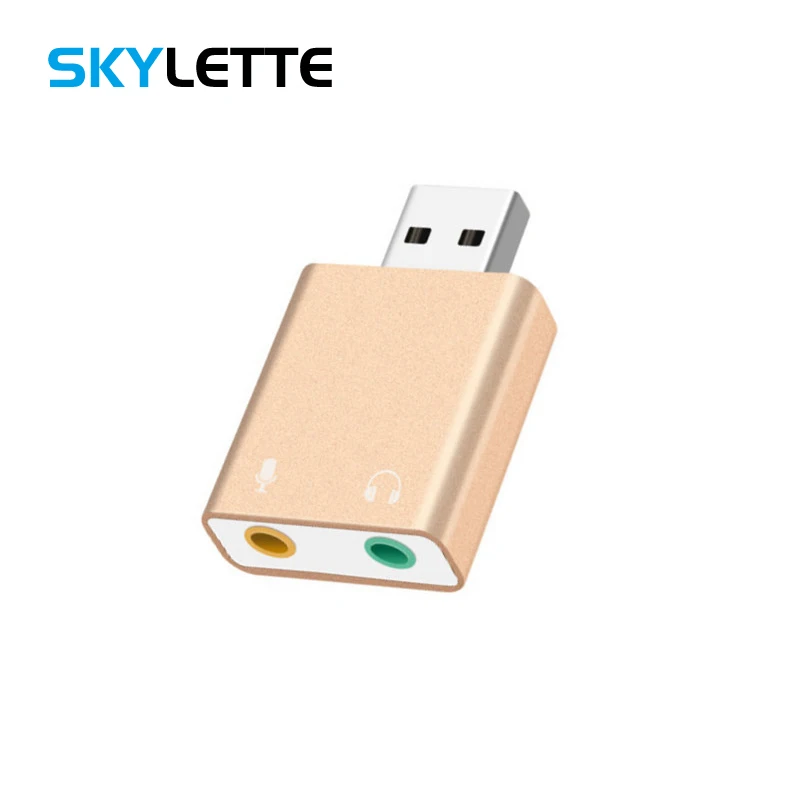 Мини внешняя USB звуковая карта USB на 3,5 мм наушники микрофон динамик адаптер аудио карта для ноутбука компьютера звуковая карта сплиттер|Звуковые карты| | АлиЭкспресс