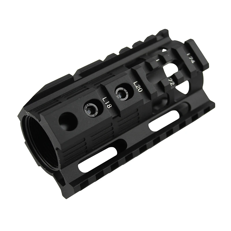- de para Airsoft Alta Qualidade Polegada Handguard Sistema Ferroviário & Combinação Terno bk Aeg m4 - M16 Cqb 4.0 14 Alta qualidade cqb 4.0 polegada handguard sistema