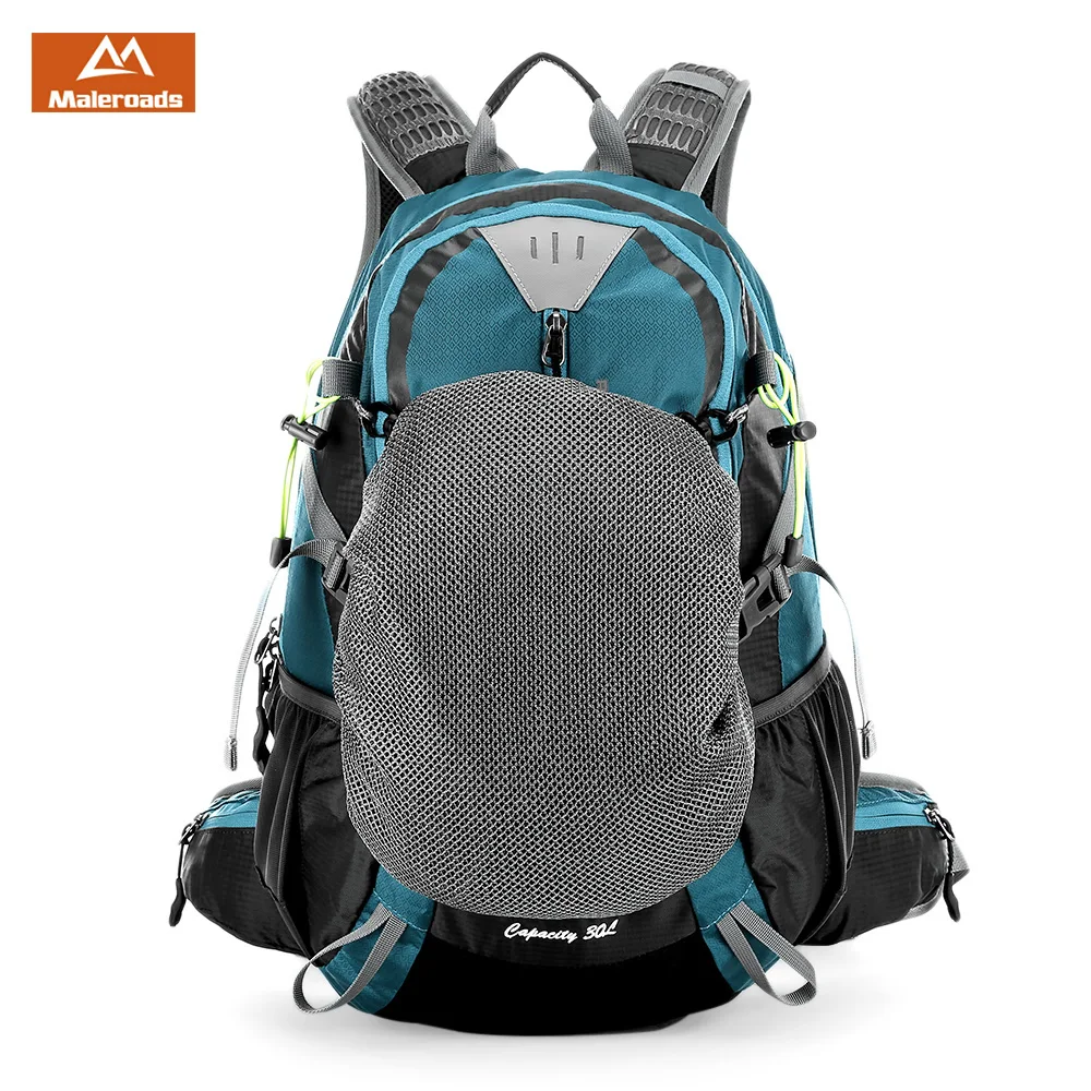 

Maleroads 30L Water Resistant Outdoor Bag Hiking Camping Bags Backpack Bags Sports Nylon Travel Luggage Bike Rucksack Bag