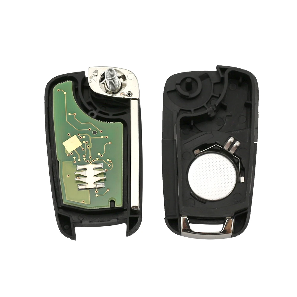 YIQIXIN 3 Pulsante di Vibrazione Pieghevole Chiave A Distanza Dell'automobile Per Chevrolet Cruze Epica Lova Camaro Impala Per GM di Controllo di Allarme 433 mhz ID46 Circuito Integrato - HTB1tfuYy7KWBuNjy1zjq6AOypXar