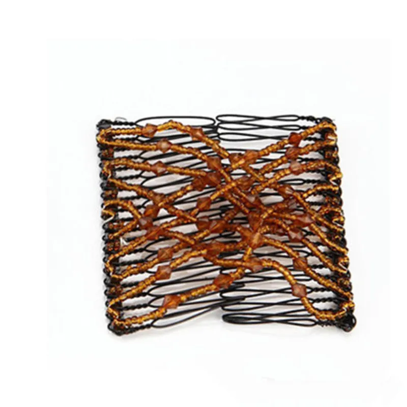 Flexible Butterfly Hair Clip Magic Elastic Hair Comb Women Hair Styling Tools Comb Professional Hair Brush Fashion Headband