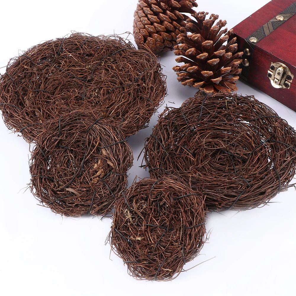 

1PC Bird Nest Bird Cage Prop New Arrival Hot Sale Creative for Optical Store Window Display Wedding Photograp Vintage Decoration