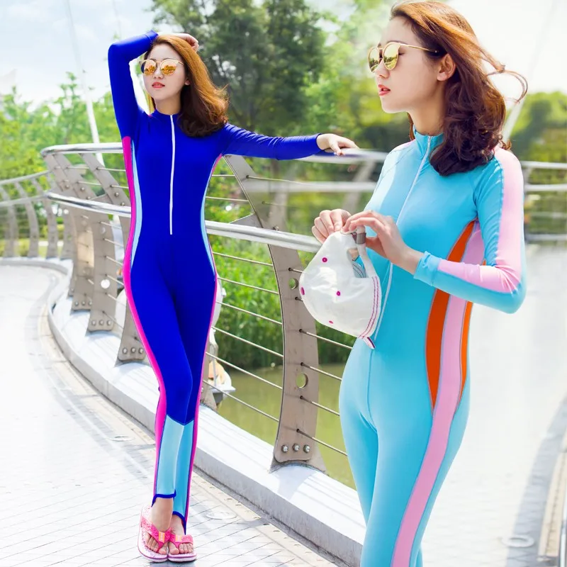 

LEMOCHIC Lycra Scuba Dive Skins for Women Snorkeling Equipment Water Sports Wet Jump Suits Jumpsuit Swimwear Wetsuit Rash Guards