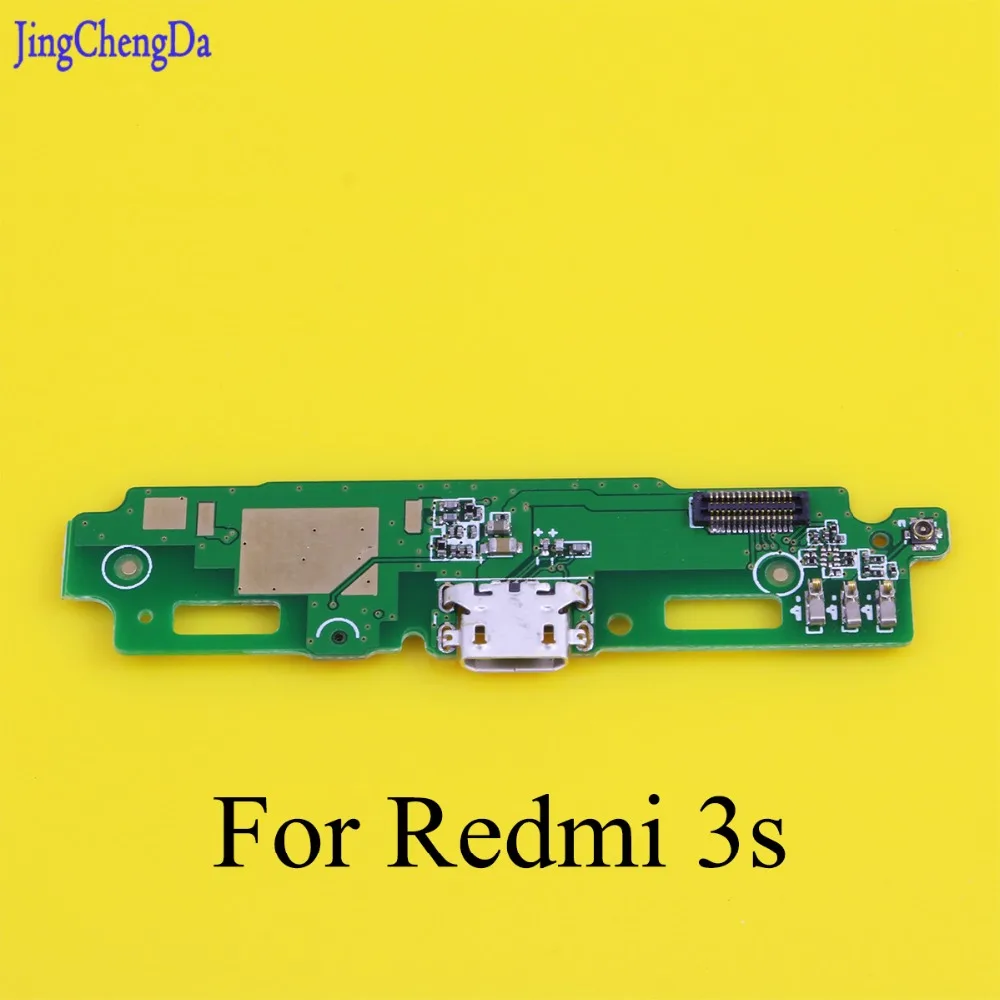 

JCD 5X USB Plug Charging Charge Port Dock Flex Cable With Microphone Board For Xiaomi for Redmi 3s 3S 3 s for redmi 3S
