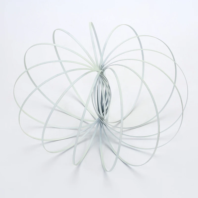 The Original Toroflux Torofluxus Flowtoys Flow Ring Toys Kinetic Spring Toy Holographic Moving Creates Ring Outdoor Toy