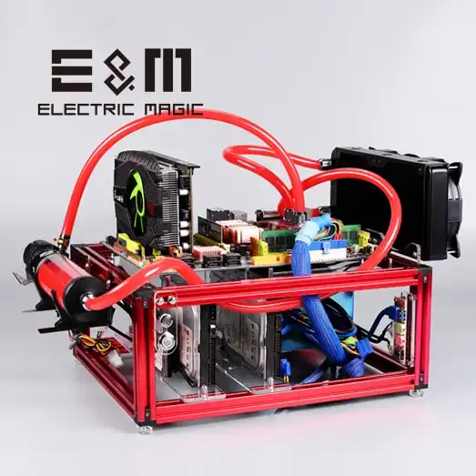 Open Frame Test Bench Diy Mod Pc Case Atx Motherboard Water