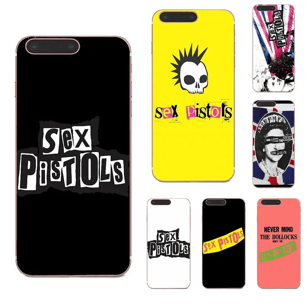 Секс пистолеты в стиле панк рок для Apple iPhone 4 4S 5 5C 5S SE 6 6S 7 8 Plus X XS Max XR
