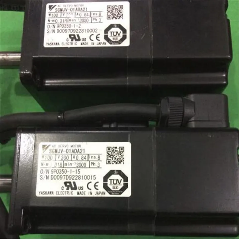 

Used Tested Working AC Servo Motor SGMJV-01ADA21