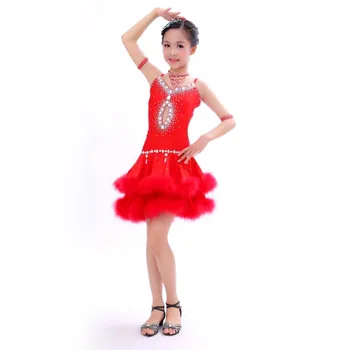 

New latin dance costumes sexy senior spandex stones latin dance dress for girls latin dance competition dresses S-4XL A15