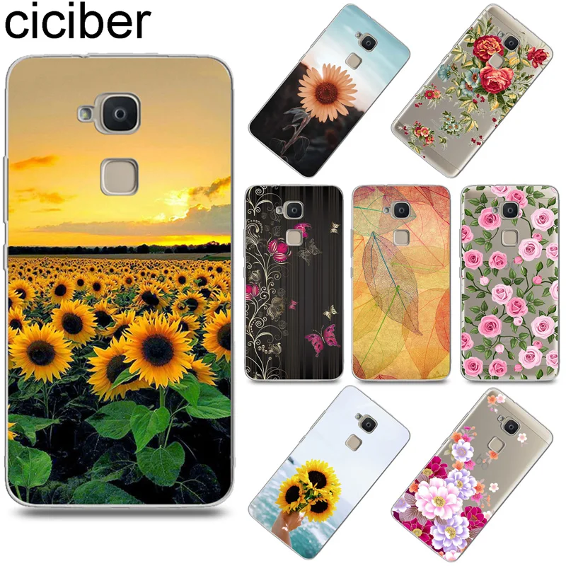 

ciciber Sunflower Rose for BQ Aquaris X U2 C U X5 V VS X2 M Plus Lite Pro Soft TPU Phone Case Funda for BQ M5 E5s M5.5 E4.5 M4.5