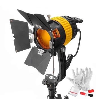 

Portable CRI 90+ FC-500D 50W LED Spotlight and Floodlight Brightness Beam Angle Adjustable for Camera Video Continuous Light