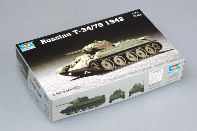 1/72 советский T-34/76 бак(1942) 07206