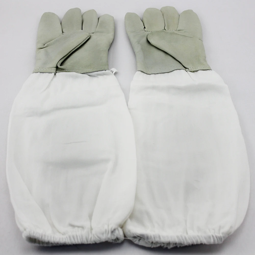 Защитные рукава перчатки вентилируемые профессиональные анти Пчеловодство для пчеловода улей