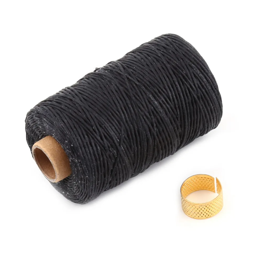 

Wholesale 7pcs/Set Leather Craft Hand Stitching Sewing Tool Thread Awl Groover Spacer Thimble Kit Good Quality