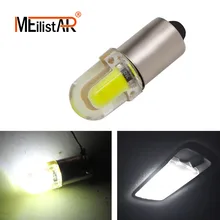 1 шт. BA9S T4W 363 1895 233 супер яркий круглый 3D COB LED чистый белый автомобильный номерной знак лампочки авто лампа габаритный свет DC 12 В