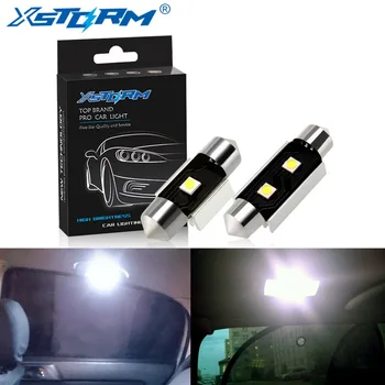

2Pcs C5W LED Festoon Light Bulbs with Canbus 31mm 36mm 39mm 41mm Auto Dome Lamp License Plate Car Interior Bulb 12V