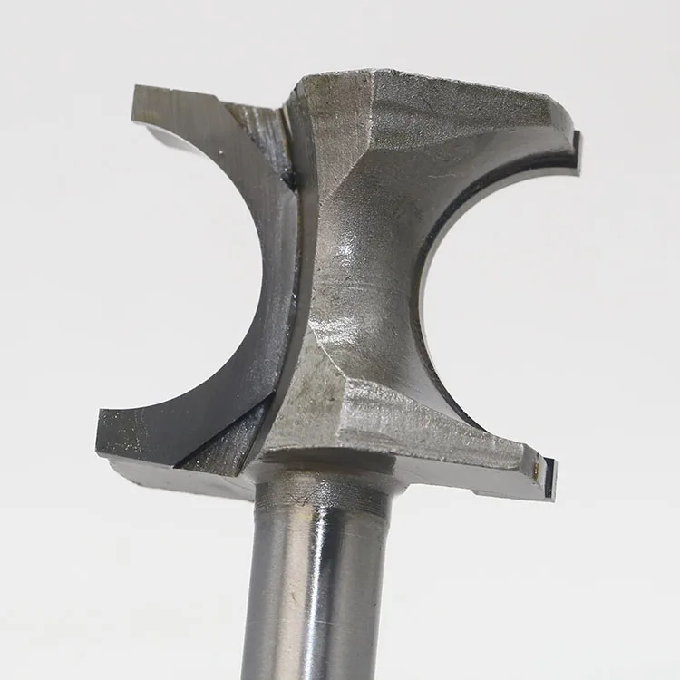  1PCS Half Round Side Cutter Bit Router Bit 12.7mm/6.35mm SHK Woodworking bits