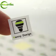 Leotrusting 1000 шт., Пользовательский логотип Печатный клейкий квадратные наклейки Свадебная вечеринка наклейки для игрушек упаковочные коробки наклейки