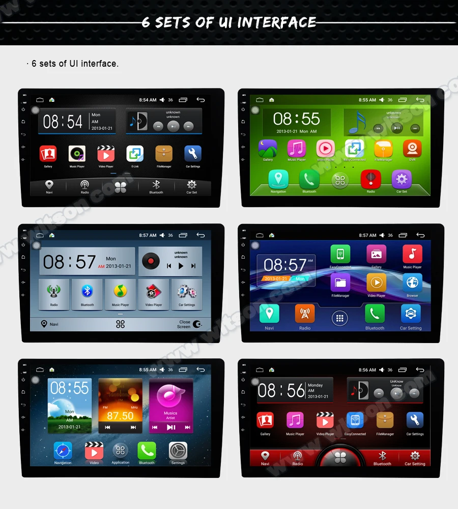 Best WITSON BIG Screen Android 6.0 Quad Core Media Player  For HONDA 8TH GENERATIONS ACCORD 2008-2013 1G ROM 16G RAM 4