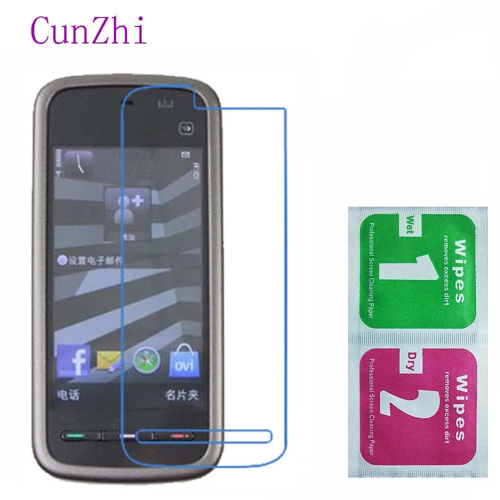 

TPU HD Screen Protector Film For Nokia 5230 5800 5233 Soft Ultra Nano Tempered Explosion proof Protective Film 2PCS