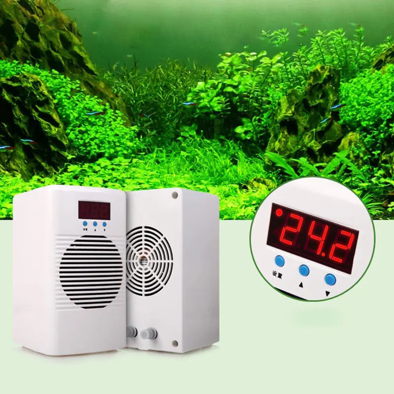 NCFAQUA 110 240V 30L Water Cooler Warmer Aquarium Chiller for Marine
