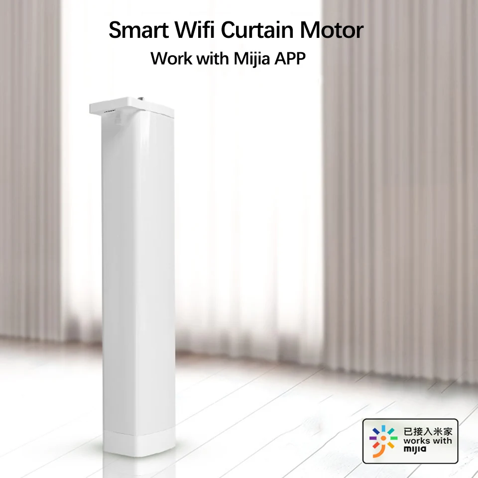 Smart WIFI Curtain Motor RF433 remote control Intelligent For xiaomi Smart Home Device Wireless Remote Control Via Mi Home APP