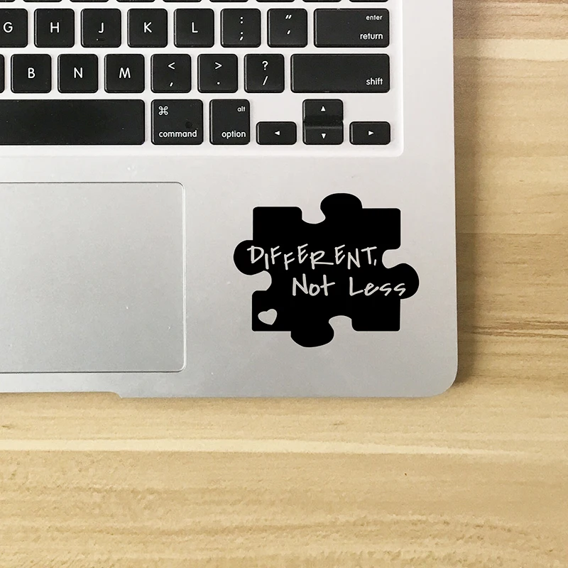 

Autism Awareness Vinyl Sticker Car Window Decor , Meaningful Different Not Less Autism Quote Art Decals Laptop Car Decoration