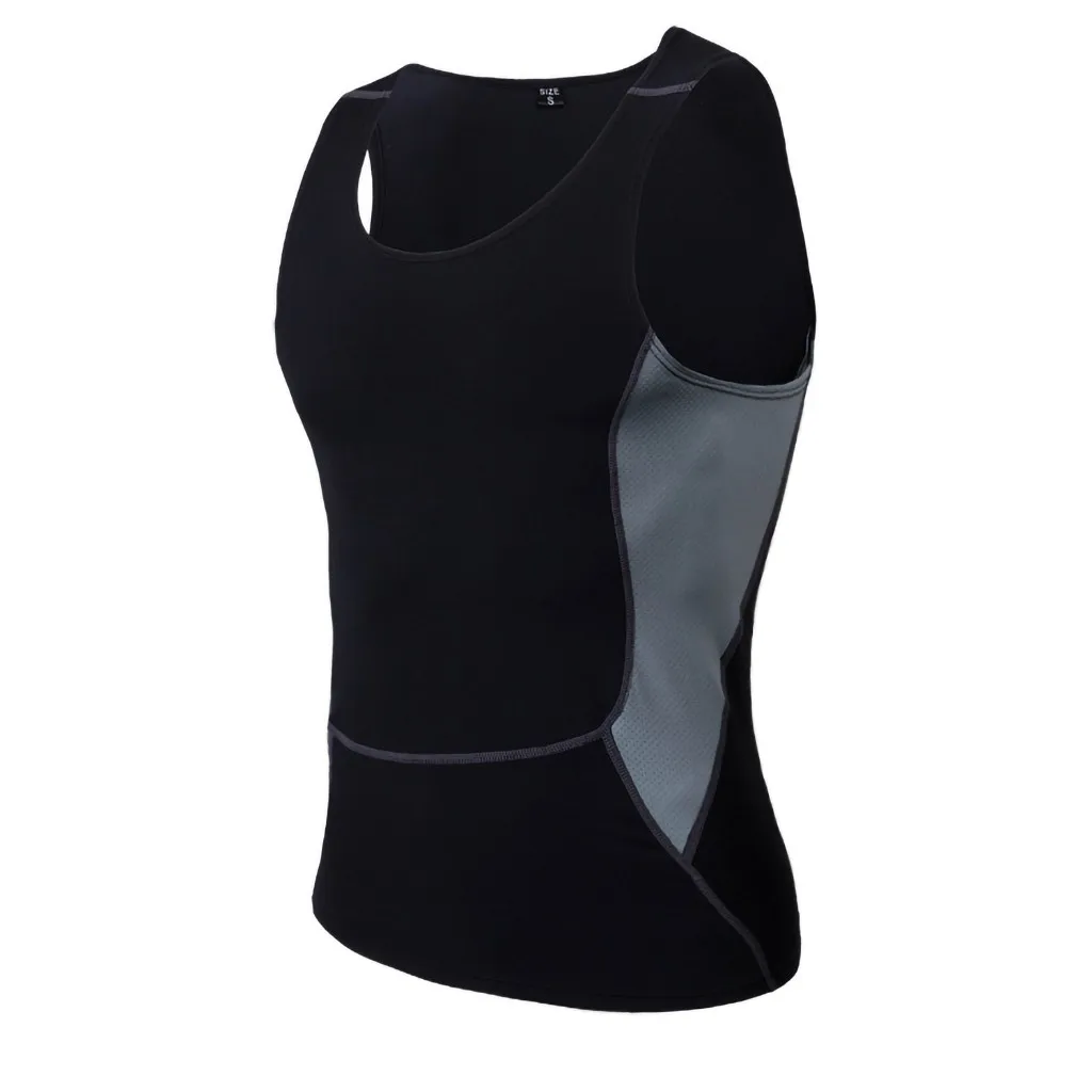 

Summer Men's Tank Top Sleeveless Bodybuilding Breathable Gyms Sports Fit Slim Shirt Blouse Tank Vest Clothing debardeur homme