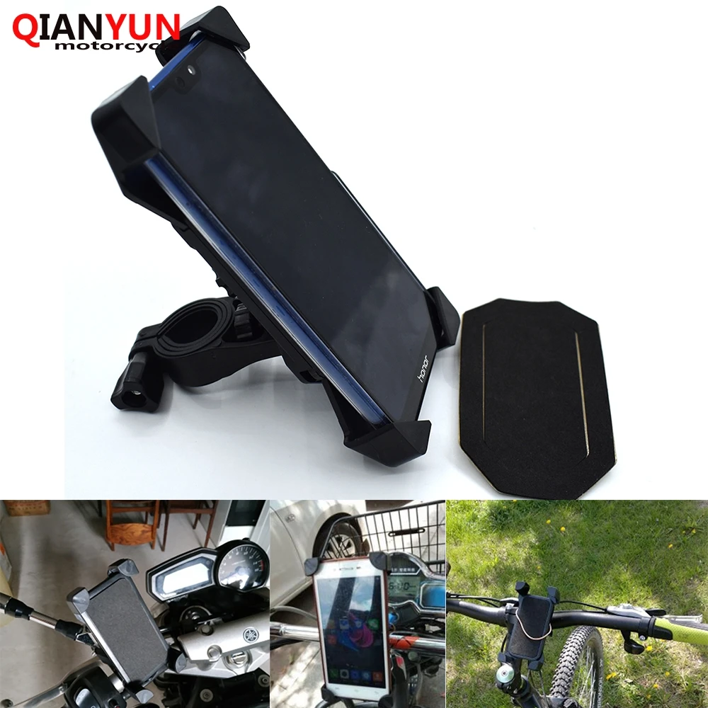 

Universal bicycle mobile phone bracket bicycle motorcycle mobile phone bracket For Yamaha FZ6 FAZER FZ6R FZ8 FZ1 MT-07 FZ-07