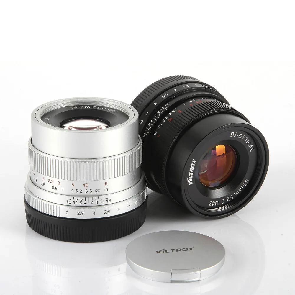 

Viltrox 35mm F2 Wide-Angle Large Aperture Fixed Prime Camera Lens for Sony NEX E Full Frame A7 A7SII A7RII A7R A6300 A6000 NEX-7
